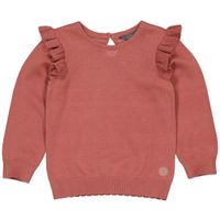 LEVV Little Meisjes trui - Gijske - Mahogany roze - thumbnail