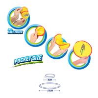 Toi-Toys Air opvouwbare pocket frisbee met hoesje - thumbnail