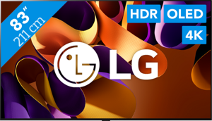 LG OLED evo G4 OLED83G45LW 2,11 m (83") 4K Ultra HD Smart TV Wifi Zilver