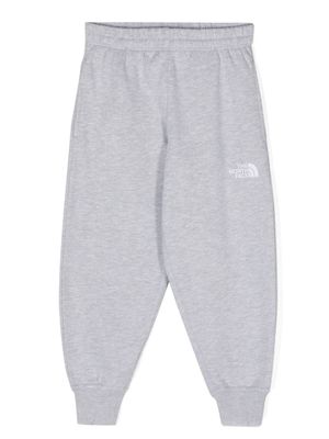 The North Face Kids pantalon de jogging à logo brodé - Gris