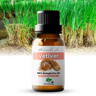Vetiver olie biologisch 5 ml