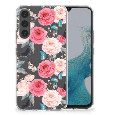 Samsung Galaxy A34 | TPU Case | Butterfly Roses Samsung Galaxy A34 | TPU Case | Butterfly Roses