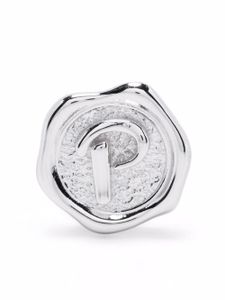 Maria Black lettre-P Pop Coin - Argent