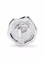 Maria Black lettre-P Pop Coin - Argent