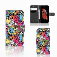 Apple iPhone 6 | 6s | Wallet Case | met Pasjes | Punk Rock