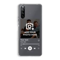 Music Player: Sony Xperia 10 III Transparant Hoesje