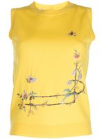 SHIATZY CHEN haut Renascent Collection à fleurs - Jaune - thumbnail