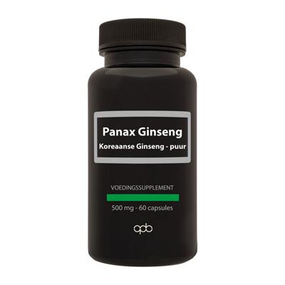 Apb Holland Panax ginseng 500mg puur