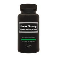 Apb Holland Panax ginseng 500mg puur