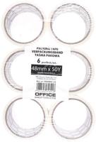 OFFICE products verpakkingstape, 48 mm x 46 m, wit