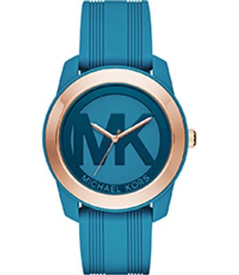 Horlogeband Michael Kors MK2559 Silicoon Blauw 22mm