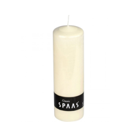 Stompkaars d8h25 cm ivoor - Spaas