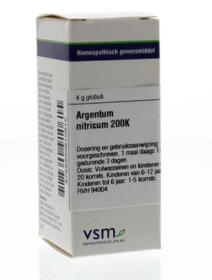 VSM Argentum nitricum 200K (4 gr)