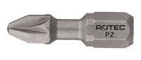 Rotec Torsionbit PZ 1 | L=25 | C6.3 | BASIC | 2 stuks - 804.00012