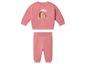lupilu Baby joggingpak (74/80, Lichtroze)