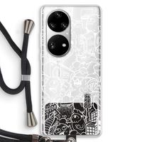Vexx City #2: Huawei P50 Pro Transparant Hoesje met koord