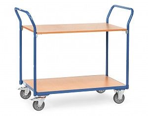 Fetra fetra 1602 Etagewagen Staal Poedercoating Laadvermogen (max.): 200 kg Stralend blauw (RAL 5007)