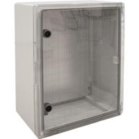 Velvalux Panoboxpro Lege Groepenkast - 500x400x245mm - Transparant Deksel - Kunststof - IP65 Waterdicht