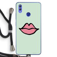 Kusje: Honor Note 10 Transparant Hoesje met koord