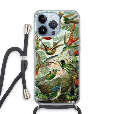 Haeckel Trochilidae: iPhone 13 Pro Transparant Hoesje met koord