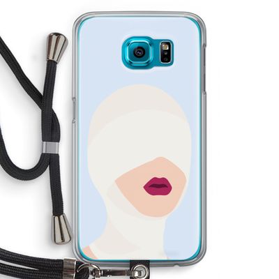 Incognito: Samsung Galaxy S6 Transparant Hoesje met koord