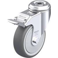 Blickle LKRA-PATH 101KF-11-FI Zwenkwiel met rem Wieldiameter: 100 mm Draagvermogen (max.): 120 kg 1 stuk(s)