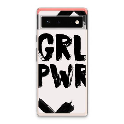 Girl Power #2: Google Pixel 6 Transparant Hoesje