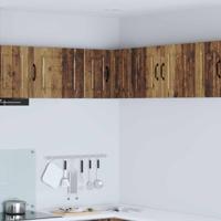 Keukenkast met plank Oudhout 57 x 57 x 40 cm Bewerkt hout