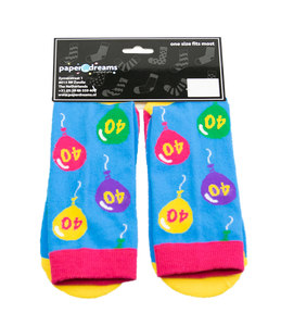 Funny socks 40 jaar