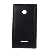 Effen kleur batterij terug dekking voor Microsoft Lumia 532(Black)