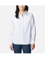 Columbia Silver Ridge 3.0 Eur LS Dames Overhemd White S