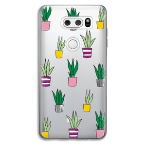 Sanseveria: LG V30 Transparant Hoesje