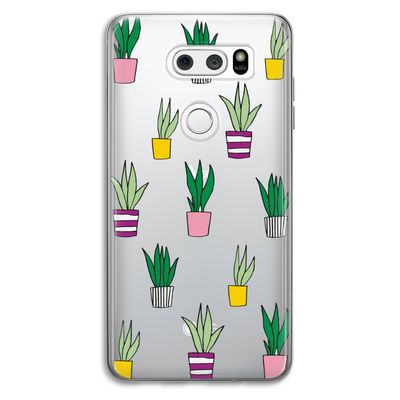 Sanseveria: LG V30 Transparant Hoesje