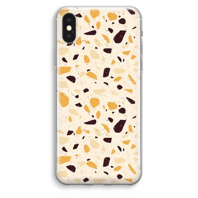 Terrazzo N°13: iPhone XS Max Transparant Hoesje