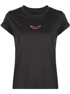 Zadig&Voltaire t-shirt Anya Moon en coton biologique - Gris