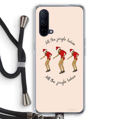 Jingle Ladies: OnePlus Nord CE 5G Transparant Hoesje met koord