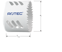 Rotec Bim-Co8 Gatzaag | Normaal Vertand | Tmax=48 | Ø76 - 533.0076
