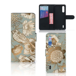 Hoesje voor Xiaomi Mi 9 Lite Vintage Bird Flowers