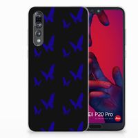 Huawei P20 Pro TPU bumper Vlinder Patroon