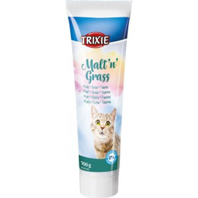 Trixie Malt&apos;n&apos;Grass anti-haarbal pasta (100 gram) Per 2