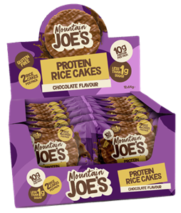 Mountain Joe&apos;s Protein Rice Cakes Chocolate (12 x 64 g)