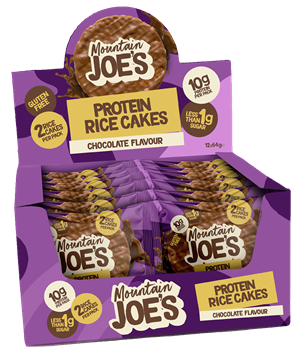 Mountain Joe&apos;s Protein Rice Cakes Chocolate (12 x 64 g)