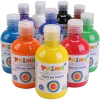PRIMO Textielverf, diverse kleuren, 10x300 ml/ 1 doos