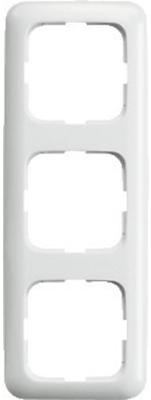 Busch-Jaeger 3-voudig afdekraam wit glans 2513-214