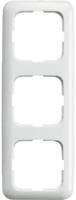 Busch-Jaeger 3-voudig afdekraam wit glans 2513-214