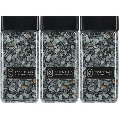 Decoratie steentjes/hobby steentjes - Groen - 1650 ml - 5/8 mm