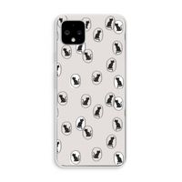 Miauw: Pixel 4 XL Transparant Hoesje