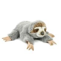 Pluche knuffel liggende luiaard 30 cm