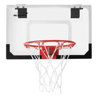 Basketbal Hoepelset met 3 ballen 58x40 cm Wit Nylon en Plastic - thumbnail