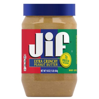 Jif - Extra Crunchy Peanut Butter - 12x 454g